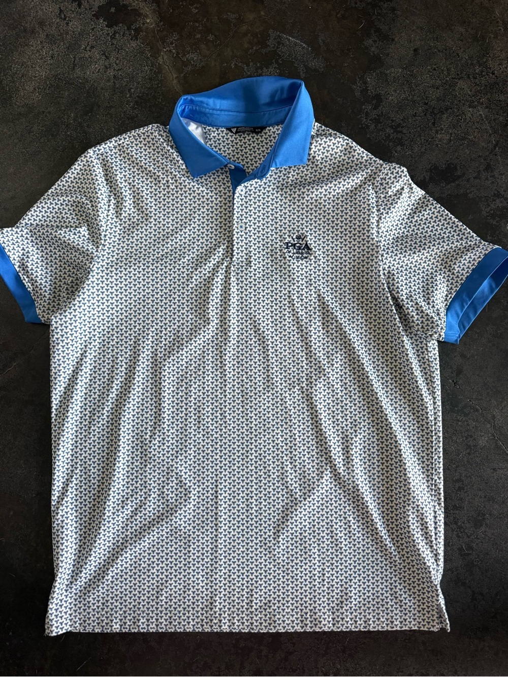 Men's PGA Blue Levelwear Polo Size XL